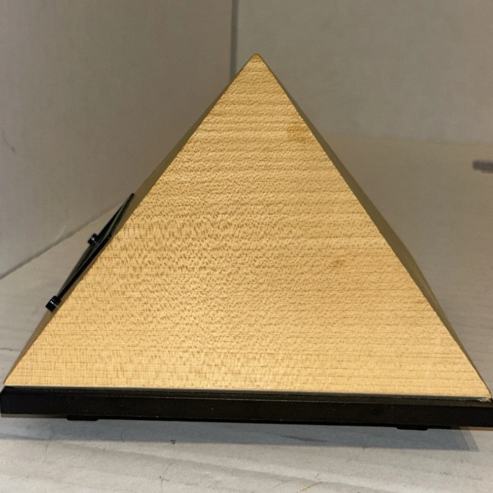Pyramid Gong Clock Discontinued Soothing Sage Made In France Gentle Wake Zen